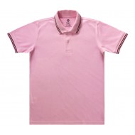 Okul T Shirt İki Çizgili Yaka